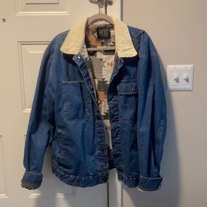 BDG corduroy collar jean jacket